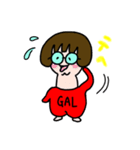 おしゃれGAL（個別スタンプ：16）