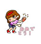 元気女子児童風味（個別スタンプ：4）