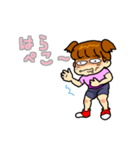 元気女子児童風味（個別スタンプ：16）
