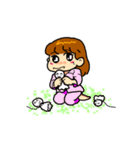 元気女子児童風味（個別スタンプ：36）