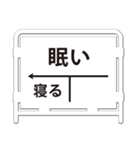 切符、駅名標（個別スタンプ：32）