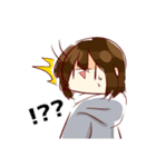 無表情っ子！（個別スタンプ：6）