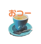 食べ物スタンプ3スリー（個別スタンプ：25）