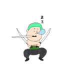 ぽっちゃり系ONE PIECE（個別スタンプ：5）