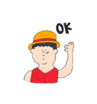 ぽっちゃり系ONE PIECE（個別スタンプ：14）