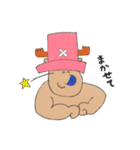 ぽっちゃり系ONE PIECE（個別スタンプ：16）