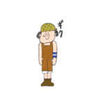 ぽっちゃり系ONE PIECE（個別スタンプ：34）