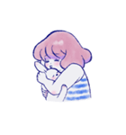 ぽちゃっ子グミちゃん（個別スタンプ：8）
