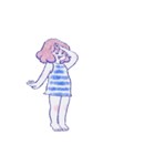 ぽちゃっ子グミちゃん（個別スタンプ：13）