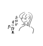 韓国風手描きイラスト（個別スタンプ：3）