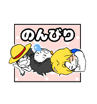 tomoのONE PIECE ASLスタンプ（個別スタンプ：7）