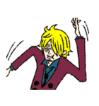 ONE PIECE お母サンジのスタンプ（個別スタンプ：11）