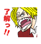 ONE PIECE お母サンジのスタンプ（個別スタンプ：22）