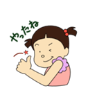 花ちゃんのあいさつスタンプ（個別スタンプ：27）