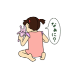 花ちゃんのあいさつスタンプ（個別スタンプ：36）