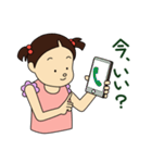 花ちゃんのあいさつスタンプ（個別スタンプ：38）