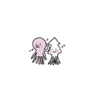 タコとイカさん（個別スタンプ：5）
