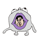 猫人間とおつかれスタンプ（個別スタンプ：20）