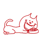 猫人間とおつかれスタンプ（個別スタンプ：21）