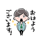 大手会社の内情(企画編)壊れたモリちゃん（個別スタンプ：1）