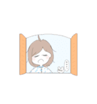 ゆるふわGirl（個別スタンプ：1）