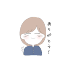 ゆるふわGirl（個別スタンプ：3）