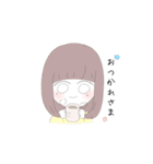 ゆるふわGirl（個別スタンプ：6）