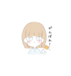 ゆるふわGirl（個別スタンプ：7）