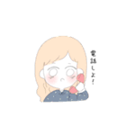 ゆるふわGirl（個別スタンプ：10）