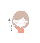 ゆるふわGirl（個別スタンプ：11）