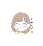 ゆるふわGirl（個別スタンプ：13）