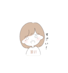 ゆるふわGirl（個別スタンプ：18）