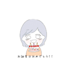 ゆるふわGirl（個別スタンプ：19）
