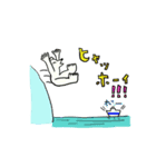 激しい熊さん！！！！！（個別スタンプ：4）