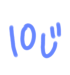 時間表示（個別スタンプ：10）