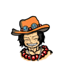 ONE PIECE  × " 家族だぜ "（個別スタンプ：7）