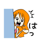 ナミの乙女心よ！～ONE PIECE（個別スタンプ：33）