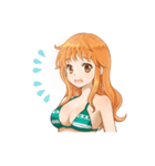 ONE PIECE ナミ (iroha)（個別スタンプ：4）