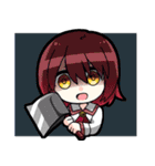 CHARONヤンデレ×メンヘラ ヒロイン第二弾（個別スタンプ：4）
