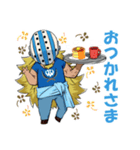 ONE PIECE キラー(とキッド海賊団)スタンプ（個別スタンプ：2）