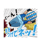 ONE PIECE キラー(とキッド海賊団)スタンプ（個別スタンプ：6）