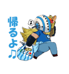 ONE PIECE キラー(とキッド海賊団)スタンプ（個別スタンプ：7）