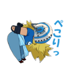 ONE PIECE キラー(とキッド海賊団)スタンプ（個別スタンプ：16）