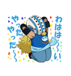 ONE PIECE キラー(とキッド海賊団)スタンプ（個別スタンプ：19）