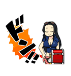 不思議ロビンONE PIECEスタンプ（個別スタンプ：4）