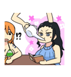 不思議ロビンONE PIECEスタンプ（個別スタンプ：7）