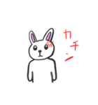 手書きうさぎちゃん❣️（個別スタンプ：12）