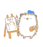 ハリネズミのふーくん(秋)（個別スタンプ：10）