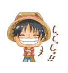 ONE PIECE 水彩タッチ！（個別スタンプ：1）