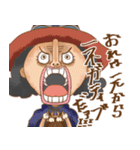 ONE PIECE 水彩タッチ！（個別スタンプ：4）